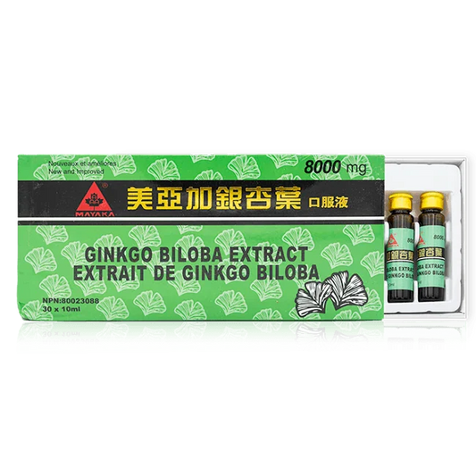 Meyaga-Ginkgo biloba oral liquid (30 bottles/box)