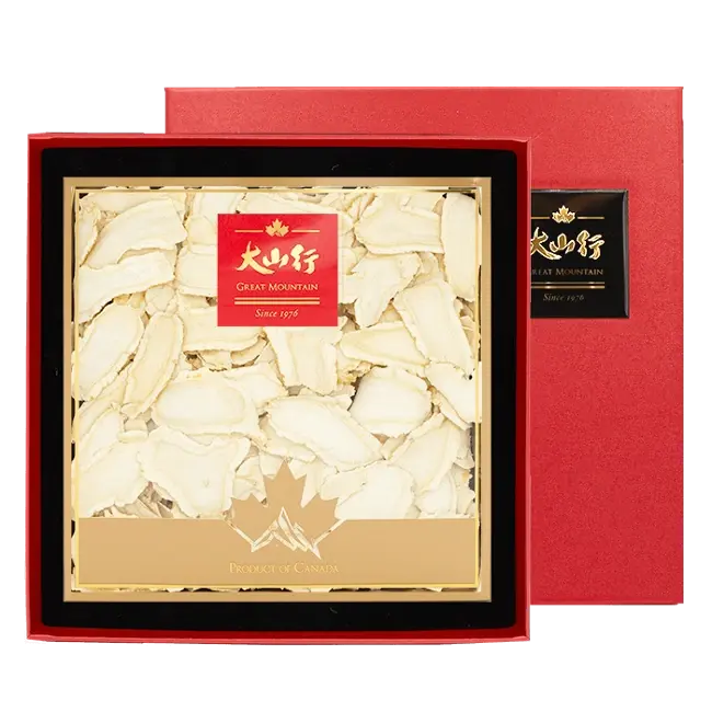 (熱銷商品) 花旗參片禮盒-特大(150g/盒)