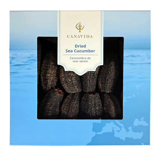 Canavida Canada Sea Cucumber Gift Box - Cylinder (Approximately 15-18 pieces per box) (250g/box)
