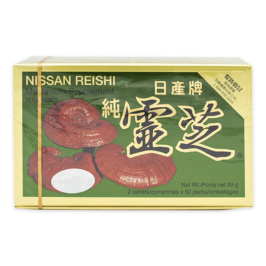 日產牌－純靈芝 (50包/盒）【買2盒，即享優惠加購三和蟲草丸】