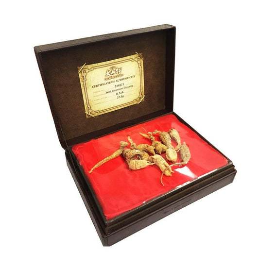 美國野山參皮禮盒－700/兩（37.5g/盒）