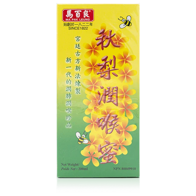 馬百良－秋梨潤喉蜜（300ml/瓶）