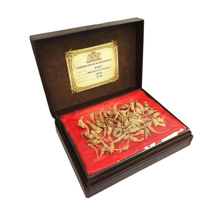 美國野山參皮禮盒－300/兩（37.5g/盒）