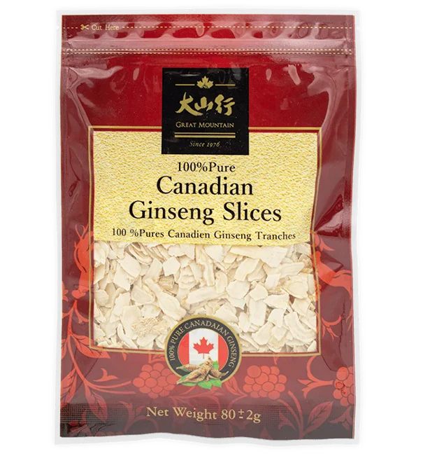 花旗參片ginseng slice