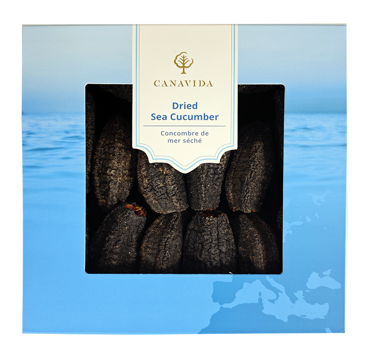 Canavida 加拿大海參禮盒－圓筒 (每盒約15-18根)（250g/盒)