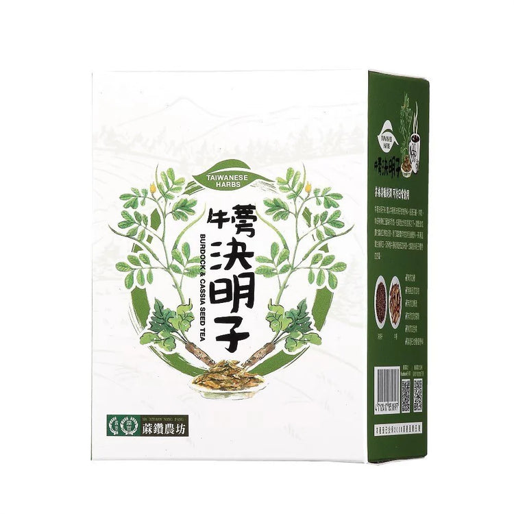 麻鑽農坊 - 牛蒡決明子茶（3.5g*15包/盒）