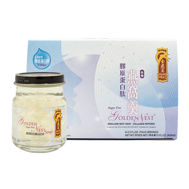 膠原蛋白肽燕窩羹（75ml*6/盒）