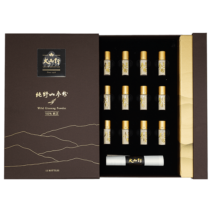 美國野山參粉禮盒（18g/盒）