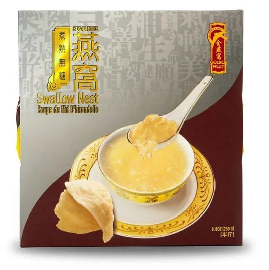 煮熟無糖即食燕窩羹（250g/盒）