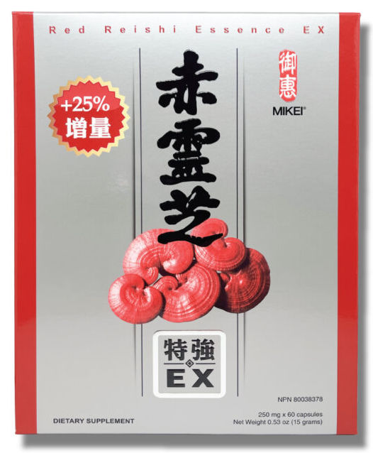 御惠－赤靈芝特強EX（60粒/盒）【買1盒送麥盧卡蜂蜜潤喉糖/買六盒再送菇菌醬油】