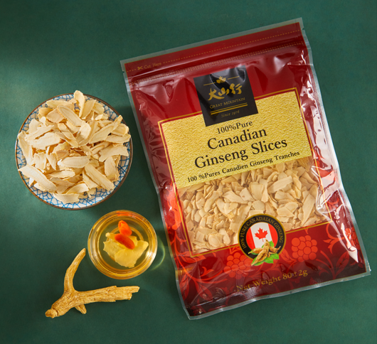 Canadian Ginseng Slices (80g/bag)