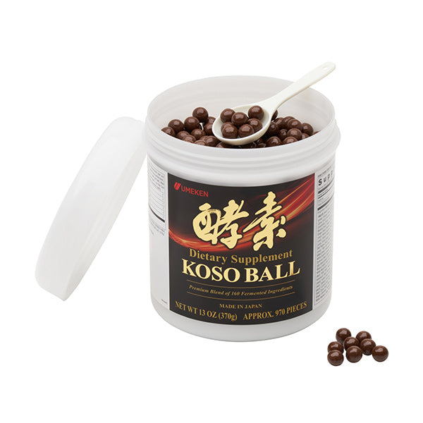 日本Umeken－KOSO BALL EX 酵素丸(新升級配方)（970粒/瓶) 【連稅】